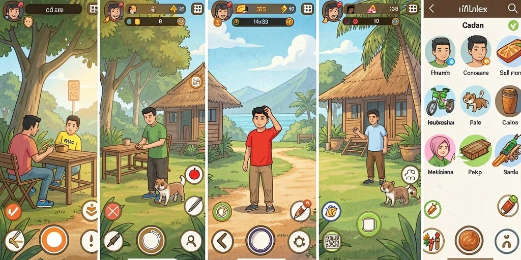 Screenshot menampilkan grafik berkualitas tinggi dari level permainan.