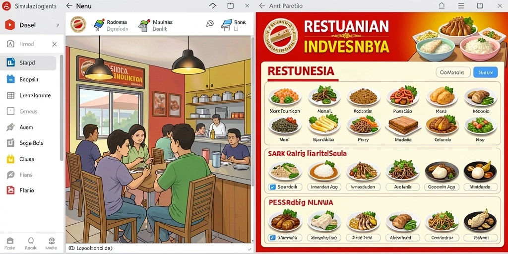 Sesi permainan multiplayer yang penuh tantangan.