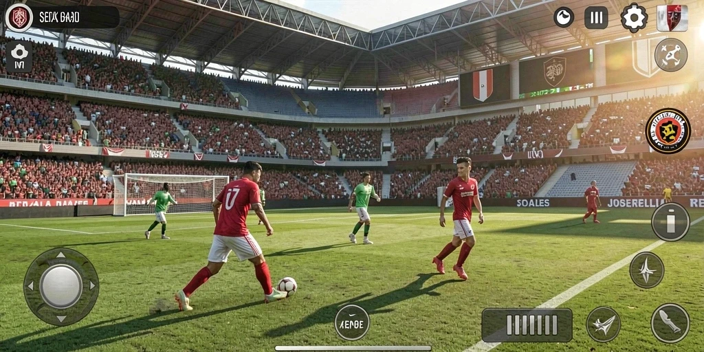 Grafis yang memukau dan penuh warna.