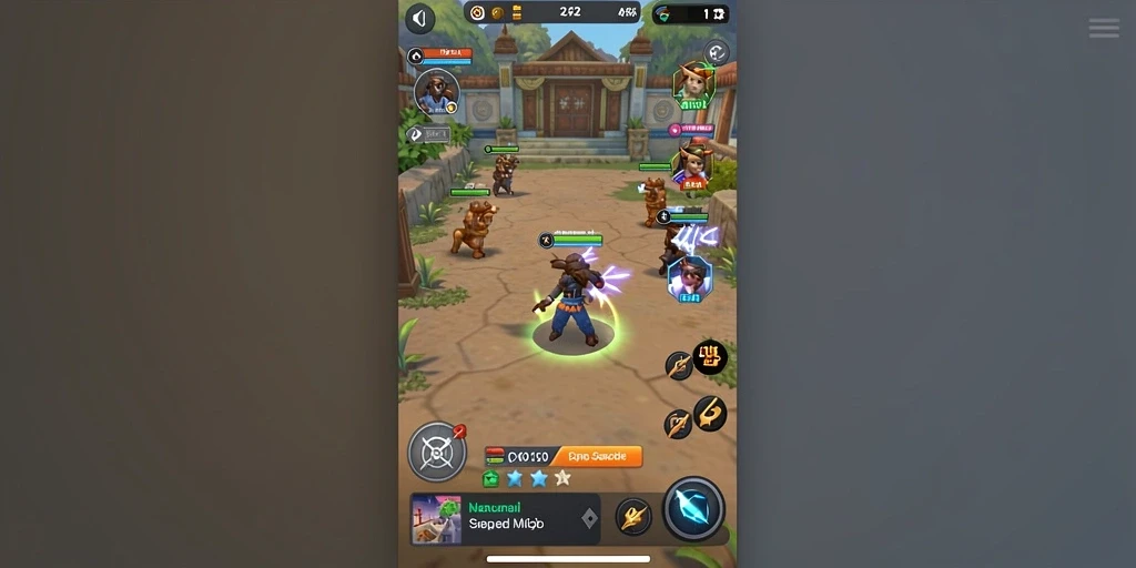 Fitur multiplayer yang memungkinkan bermain bersama teman.