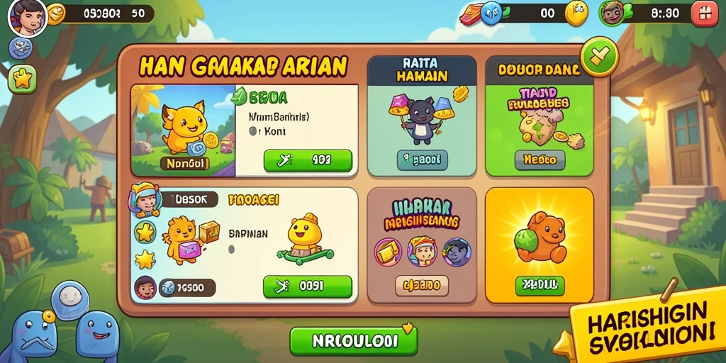 Karakter kustomisasi yang beragam dan menarik.
