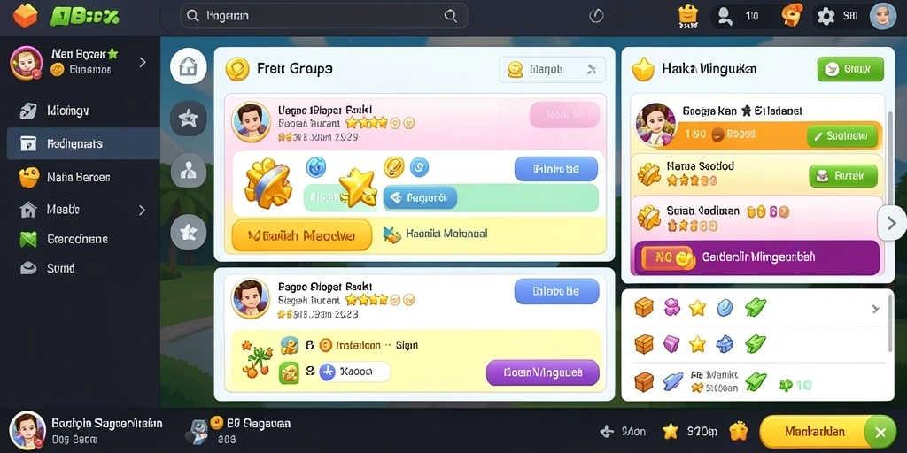 Screenshot memperlihatkan grafik yang memukau di level baru.