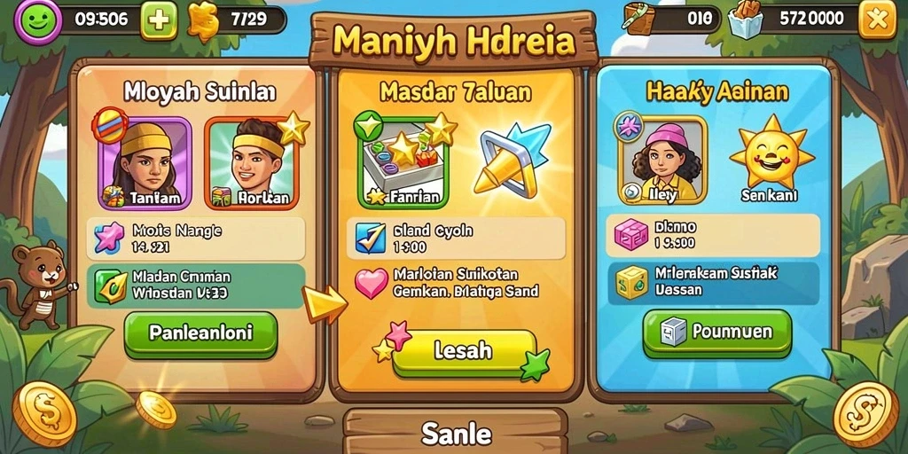 Tangkapan layar misi baru yang menantang.