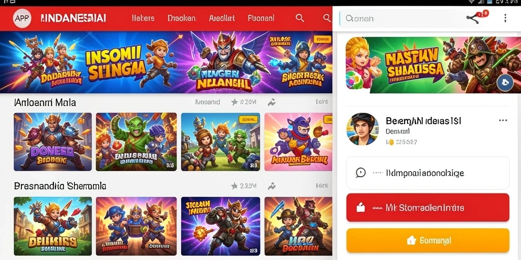 Pengalaman bermain yang seru dan kompetitif.