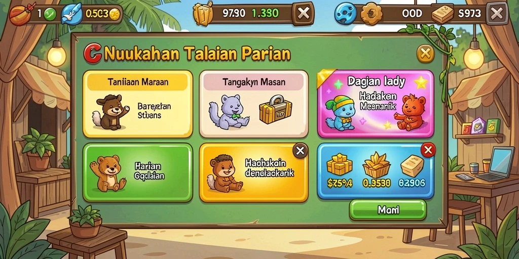 Misi menantang yang membuat ketagihan.
